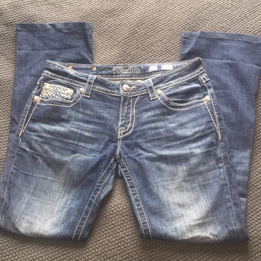 MISS ME Signature Boot Cut Jeans!